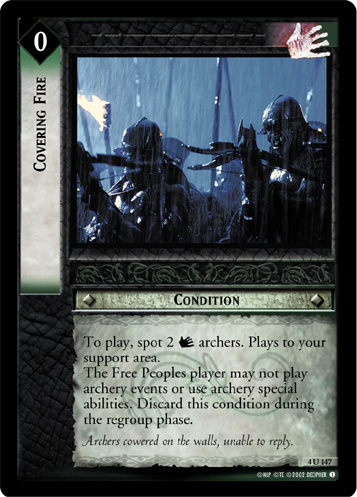Covering Fire (4U147) Card Image