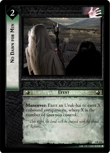 No Dawn for Men (4R163) Card Image