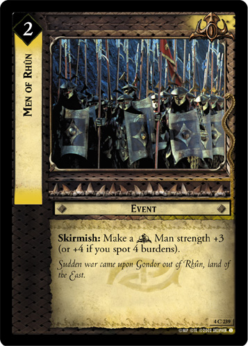 Men of Rhun (4C239) Card Image
