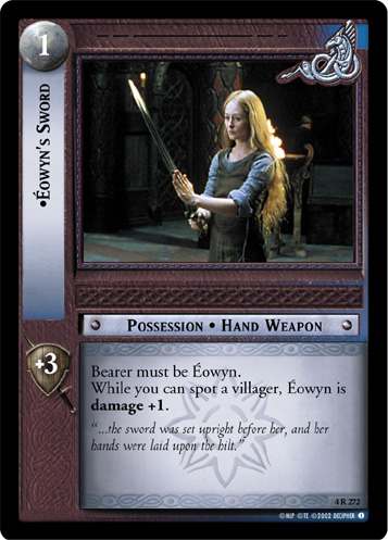 Eowyn's Sword (4R272) Card Image