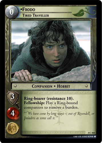Frodo, Tired Traveller (4C302) Card Image