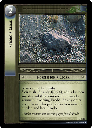 Frodo's Cloak (4R303) Card Image