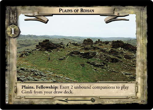 Plains of Rohan (4U327) Card Image