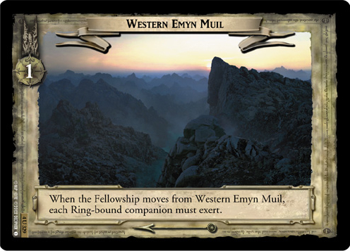 Western Emyn Muil (4U329) Card Image