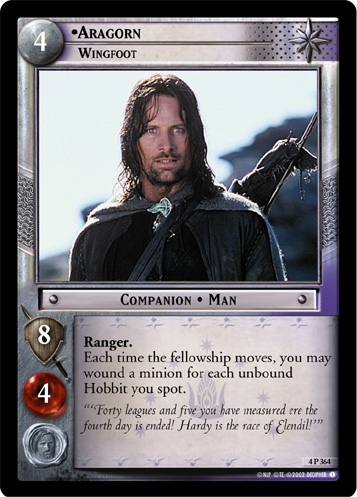 Aragorn, Wingfoot (4P364) Card Image