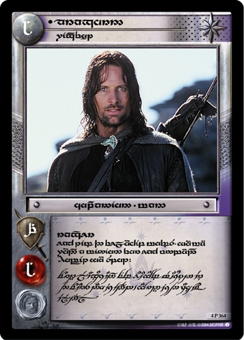 Aragorn, Wingfoot (T) (4P364T) Card Image