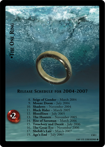 The One Ring (M) (4M1) Card Image