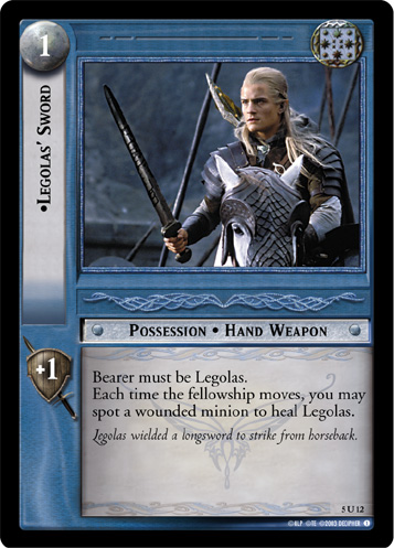 Legolas' Sword (5U12) Card Image