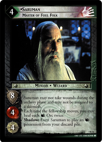 Saruman, Master of Foul Folk (5R56) Card Image
