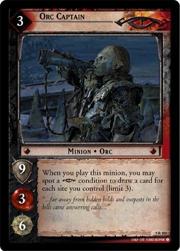 LotR TCG Wiki: Orc Reaper (13C116)