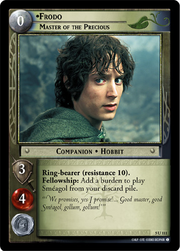 Frodo, Master of the Precious (5U111) Card Image