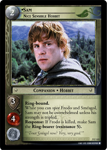 LotR TCG Wiki: Smeagol, Pitiable Guide (19P11)