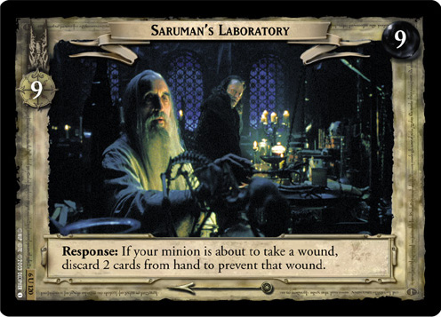 Saruman's Laboratory (6U120) Card Image