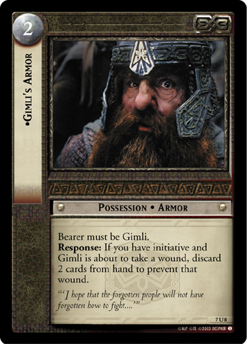 Gimli's Armor (7U8) Card Image