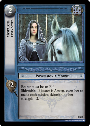 Asfaloth, Elven Steed (7R17) Card Image