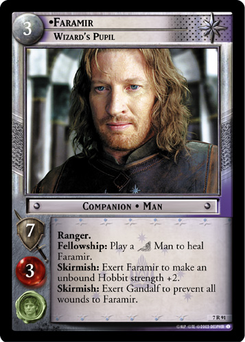 Faramir, Wizard's Pupil (7R91) Card Image
