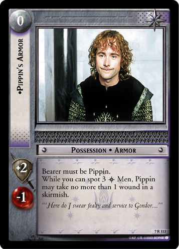 Pippin's Armor (7R113) Card Image