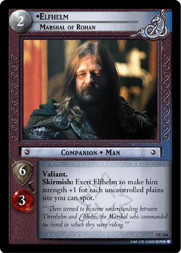 Elfhelm, Marshal of Rohan (7U224) Card Image