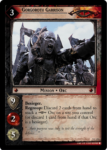 Gorgoroth Garrison (7C273) Card Image