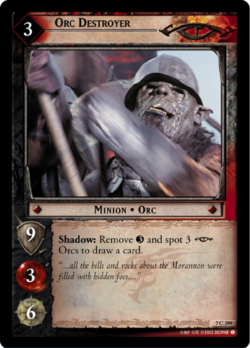 Orc Destroyer (7C299) Card Image