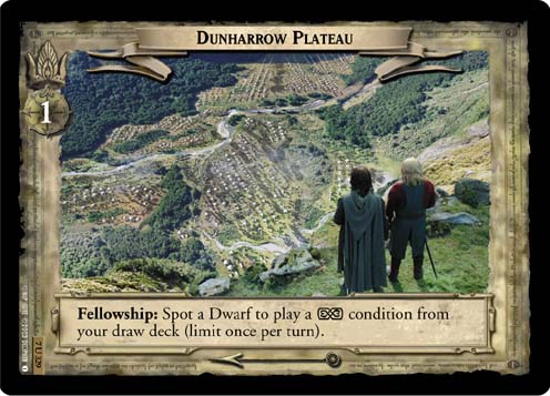 Dunharrow Plateau (7U329) Card Image