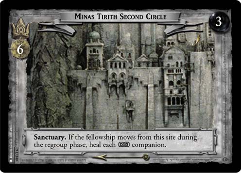 Minas Tirith Second Circle (7U349) Card Image