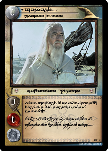 Gandalf, Leader of Men (T) (8R15T) Card Image