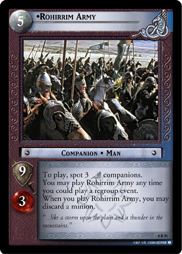 Rohirrim Army (8R91) Card Image