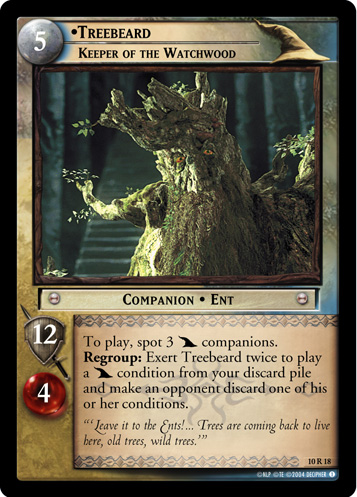 Treebeard, Keeper of the Watchwood (10R18) Card Image
