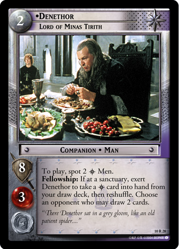 Denethor, Lord of Minas Tirith (10R28) Card Image