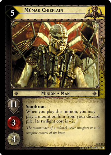 Mumak Chieftain (10R45) Card Image