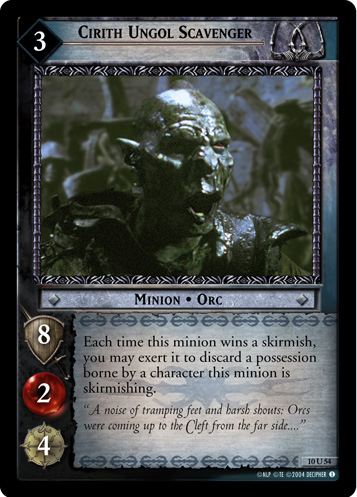 Cirith Ungol Scavenger (10U54) Card Image