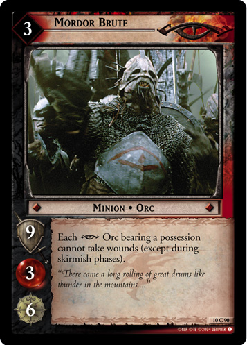 Mordor Brute (10C90) Card Image
