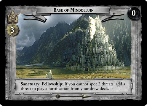 Base of Mindolluin (10U117) Card Image