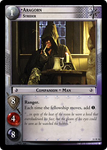 Aragorn, Strider (11R54) Card Image