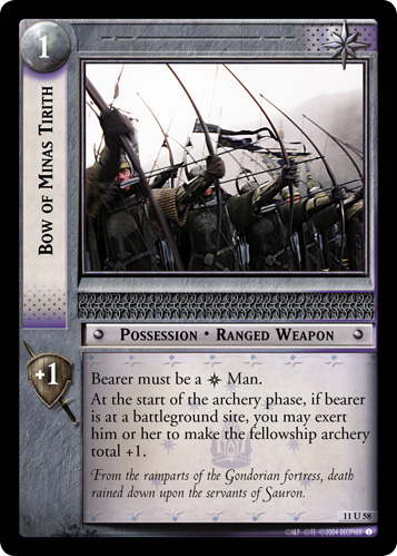 Bow of Minas Tirith (11U58) Card Image
