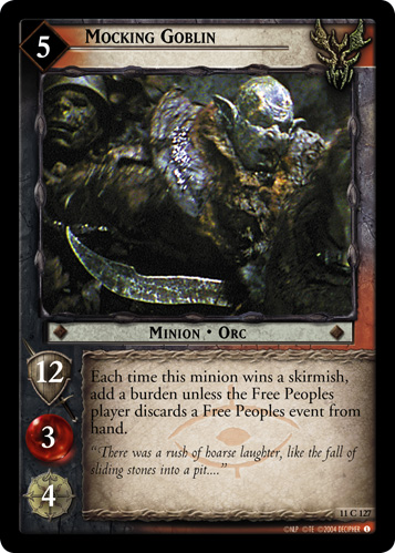 Mocking Goblin (11C127) Card Image