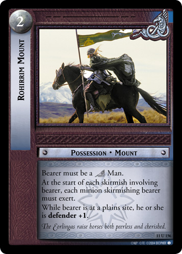 Rohirrim Mount (11U156) Card Image