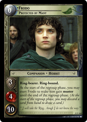 Frodo, Protected by Many (11S164) Card Image