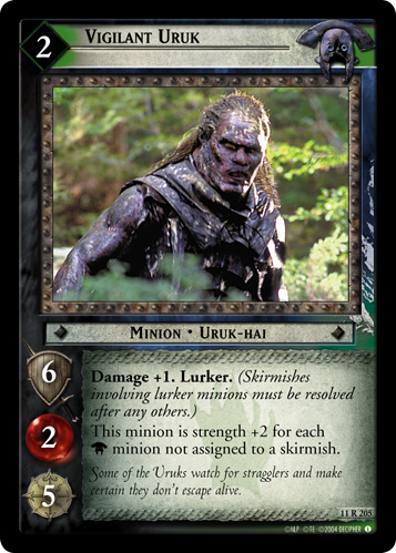 Vigilant Uruk (11R205) Card Image