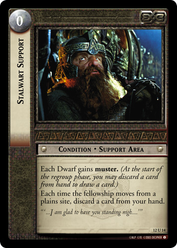 Stalwart Support (12U14) Card Image