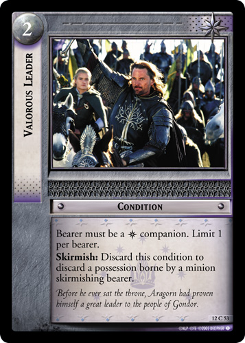 Valorous Leader (12C53) Card Image
