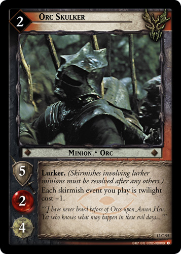 Orc Skulker (12C95) Card Image