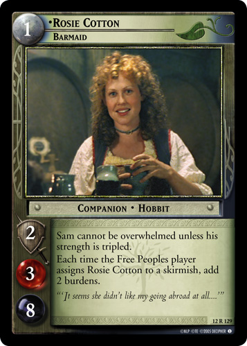 Rosie Cotton, Barmaid (12R129) Card Image