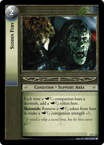 Sudden Fury (12U132) Card Image