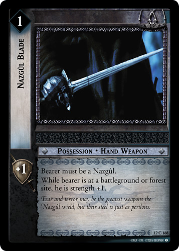Nazgul Blade (12C168) Card Image