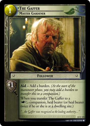 The Gaffer, Master Gardener (13U151) Card Image