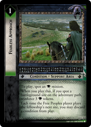 Fearless Approach (13C164) Card Image
