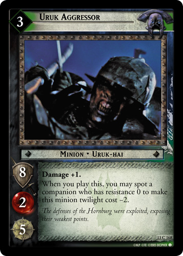 Uruk Aggressor (13C168) Card Image