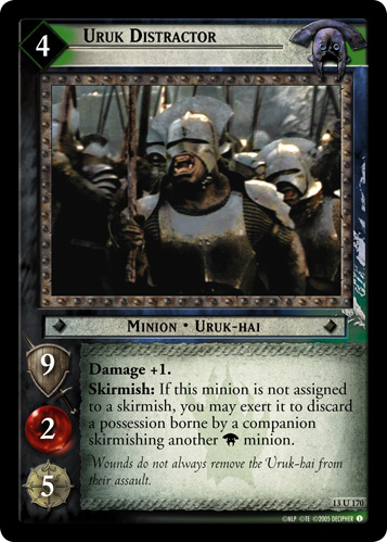 Uruk Distractor (13U170) Card Image